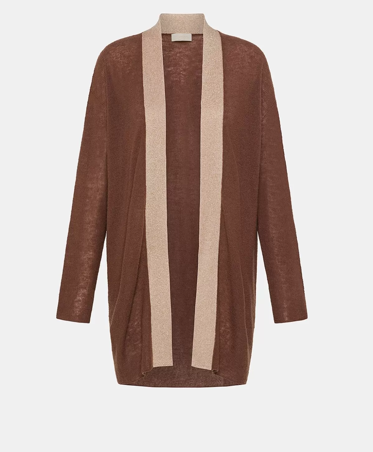 Maglieria-Momonì Cardigan Flossy Perlata Dettagli Lurex - Glace'