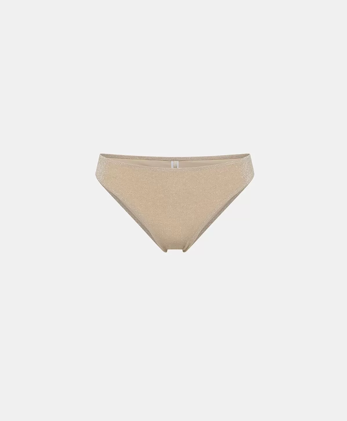 Costumi Da Bagno-Momonì Costume Madi Slip In Jersey Lurex - Sabbia