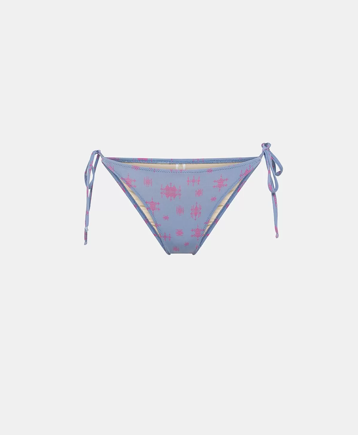 Costumi Da Bagno-Momonì Costume Malene Slip - Bluette/Fucsia