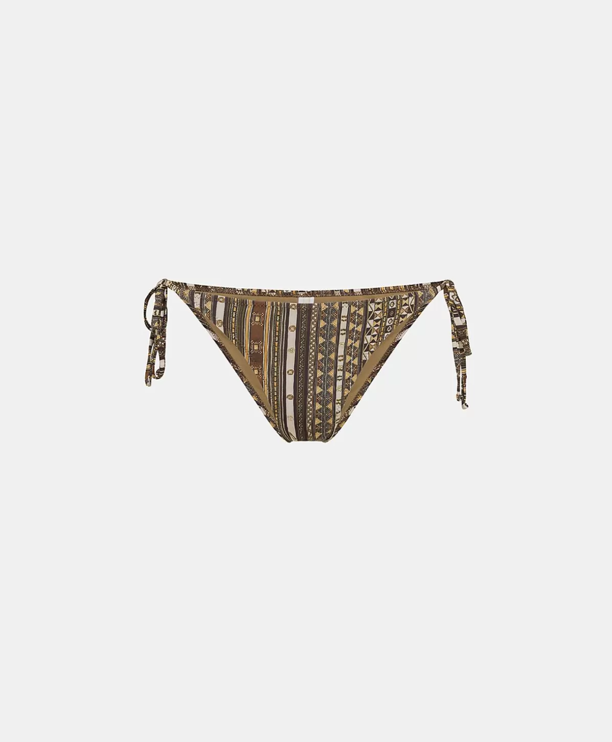 Costumi Da Bagno-Momonì Costume Malene Slip - Nero Multicolor