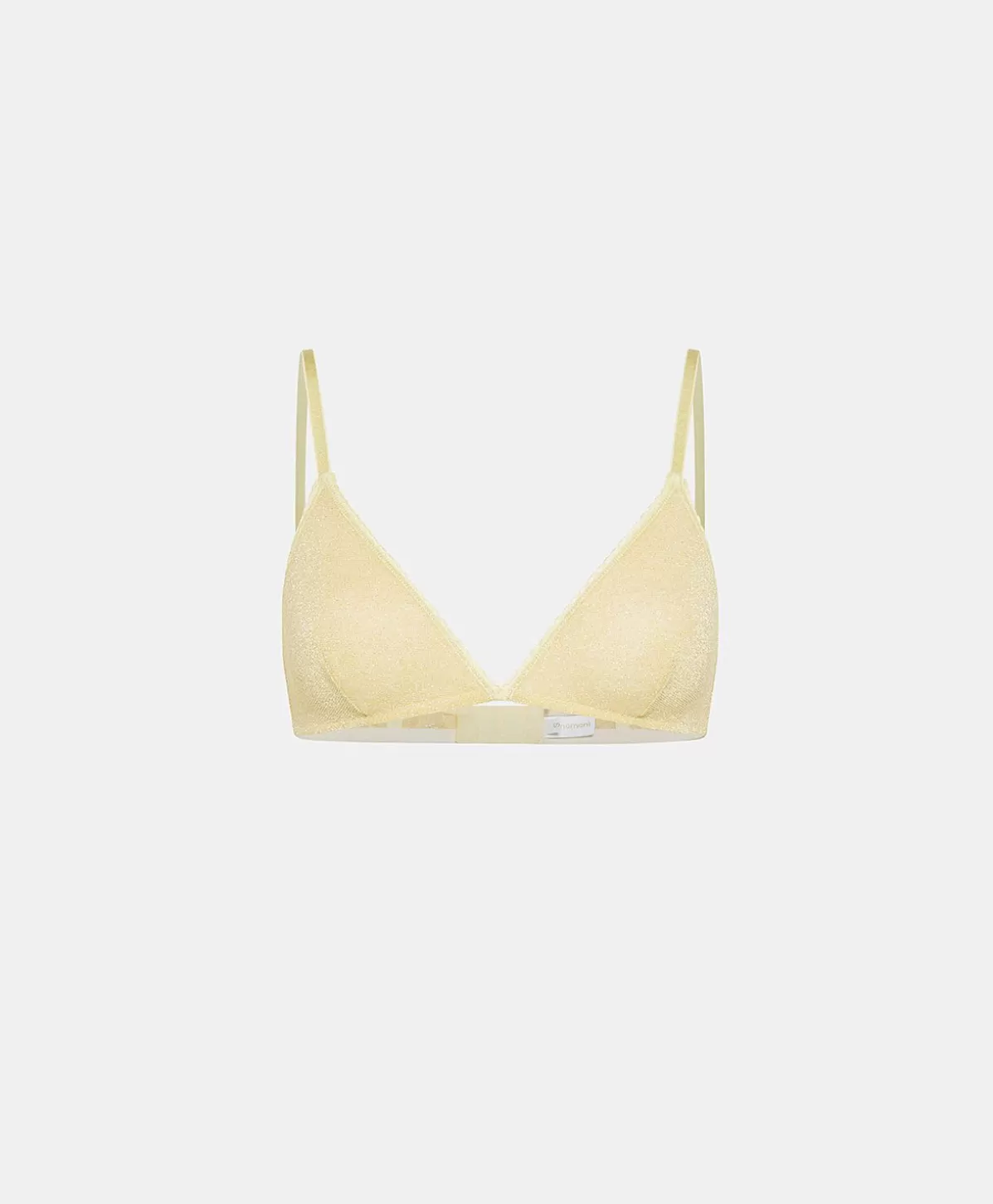 Reggiseni-Momonì Reggiseno Amethist In Jersey Lurex - Acido