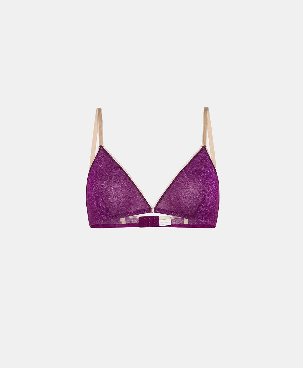 Reggiseni-Momonì Reggiseno Amethist In Jersey Lurex - Ciclamino