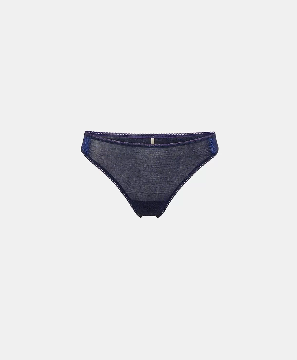 Slip-Momonì Slip Arca In Jersey Lurex - Bluette